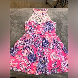 Lilly Pulitzer Girls Kinsey Dress, Gypsea Pink, size 10